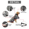 Andiker Waterproof Dog Raincoat, Rain Jackets for Dogs (L, Camouflage