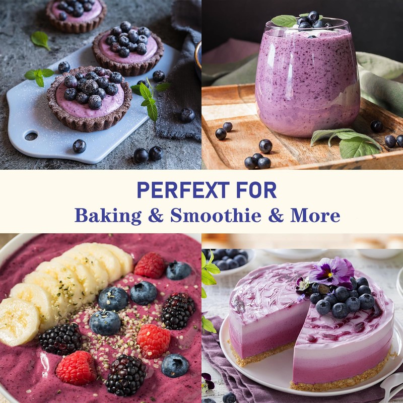 Hee Creek 100% Pure Blueberry Powder 10oz/ 283g Freeze Dried
