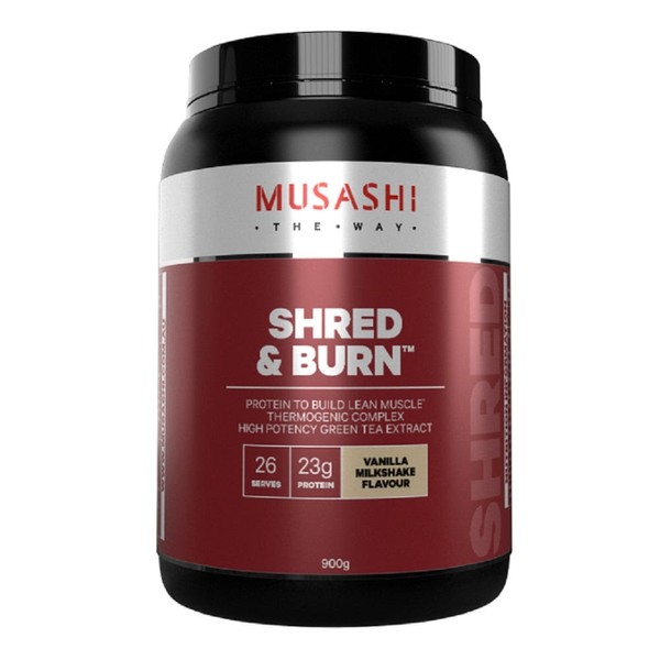 Musashi Shred & Burn Vanilla Milkshake - 2Kg