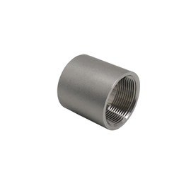 4" inch Coupling Threaded NPT 304 Stainless Steel FNPT x FNPT Full Coupling Class 150