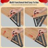 Carpenter's Square Set, 180 mm Carpenter's Square and 300 mm