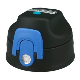 THERMOS Replacement Parts 2-Way Bottle FJJ Cap Unit with Lid Washer and Seal Washer Black Blue (BK-BL)