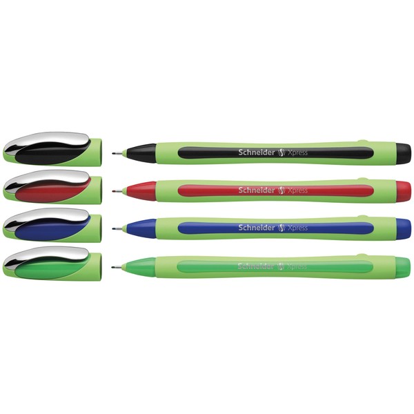 Schneider Schneider Xpress Fineliner (Tinte dokumentenecht, Strichstärke 0,8 mm, Made