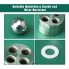 YUXIVCNE 20-3476 Inlet Valve Seal Repair Kit Compatible With Titan