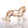 DOJOZ Crystal Tiger Figurine Animals Craft Home Decor Ornaments Collectible