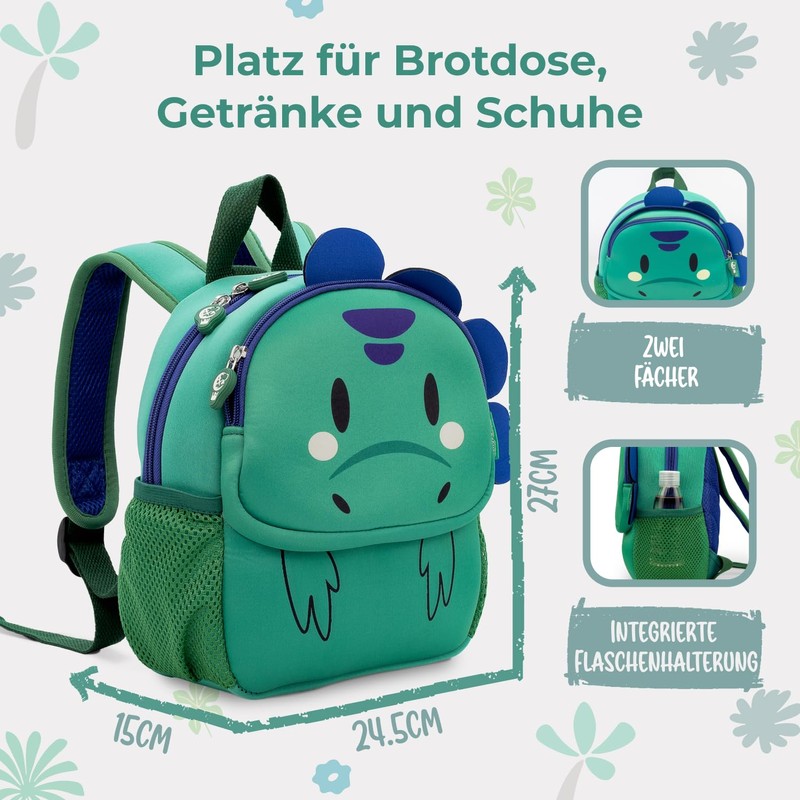 REISERACKER Nursery Backpack Wild Animal from 1 Year as Nursery