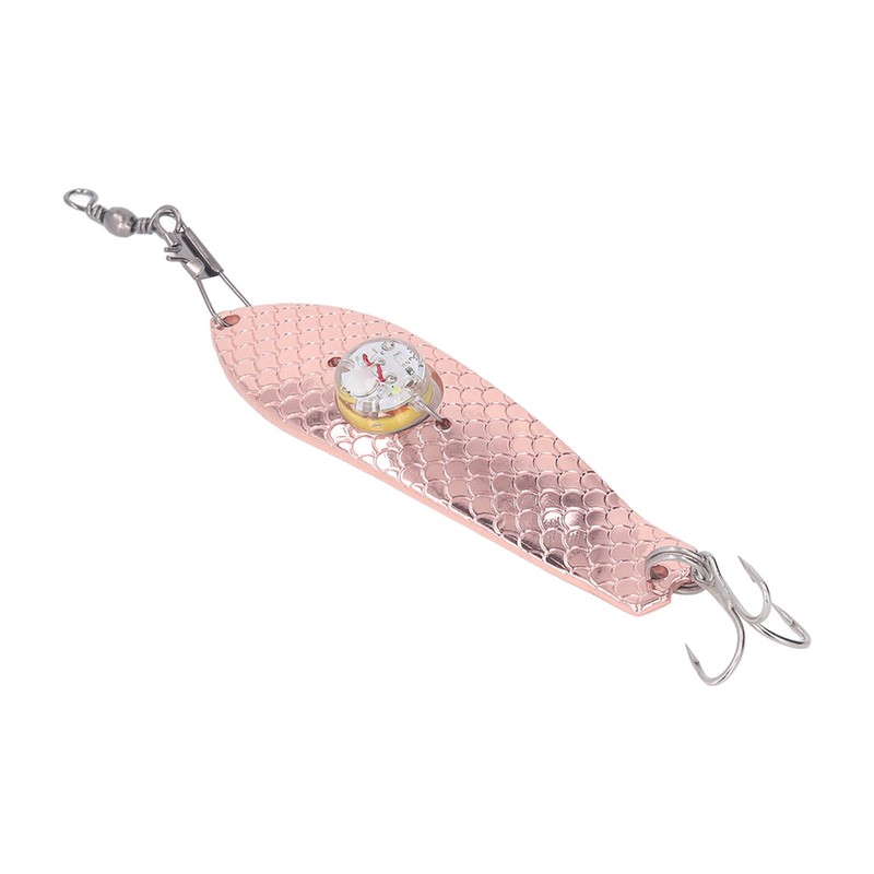 5PCS LED Fishing Lure Light Rustproof Stainless Steel LED Lighted