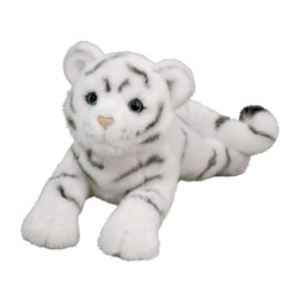 Douglas Zahara White Tiger Cub Plush Stuffed Animal