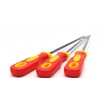 Chainsaw, Grinding File, 0.2 inches (4.0 mm), Set of 3,