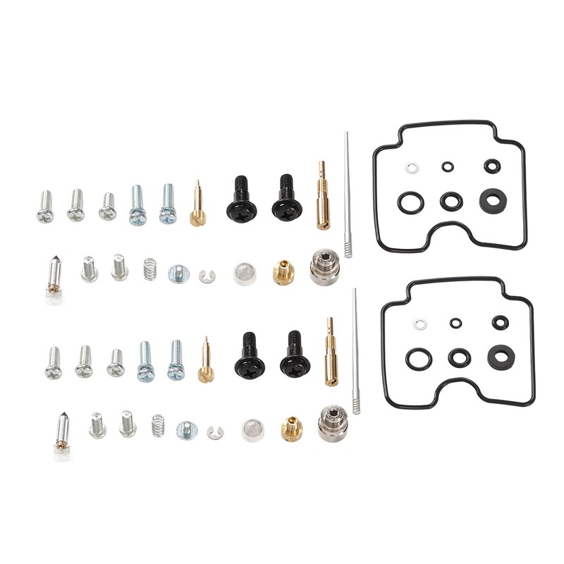 Motorcycle Carburetor Rebuild Kit with Gasket Spring Replacement for V