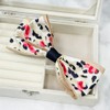 Burnaby Leopard Red Point Hairpin Pin Option / 버나비 레오파드