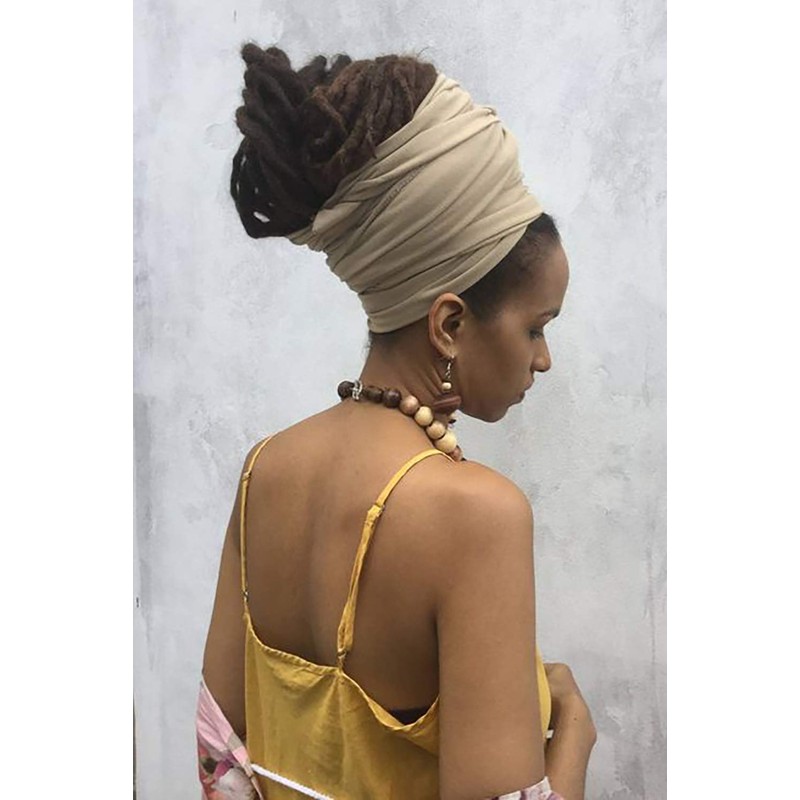 DRESHOW Hair Wrap for Black Women's Scarf Turban Long Hair