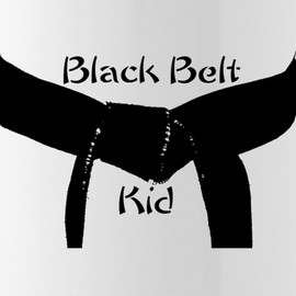 CafePress Black Belt Kid Stainless Water Bottle 1 1.0L (34 oz) Stainless Steel Water Bottle