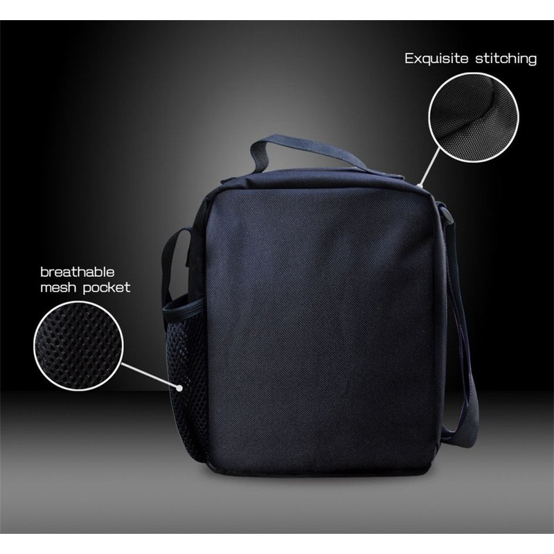 Amzbeauty Kids Back to School Lunch Bag Polyester Durable Insulated