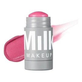 Rubor En Crema Y Tinte De Labios Milk Makeup Lip + Cheek Barra Rally Malva Brillante