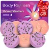 Shower Steamers Aromatherapy - 8 Pack Shower Bombs with Natural