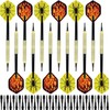 HRLORK 3 Packs Plastic Soft Tip Purple Aluminium Shafts with