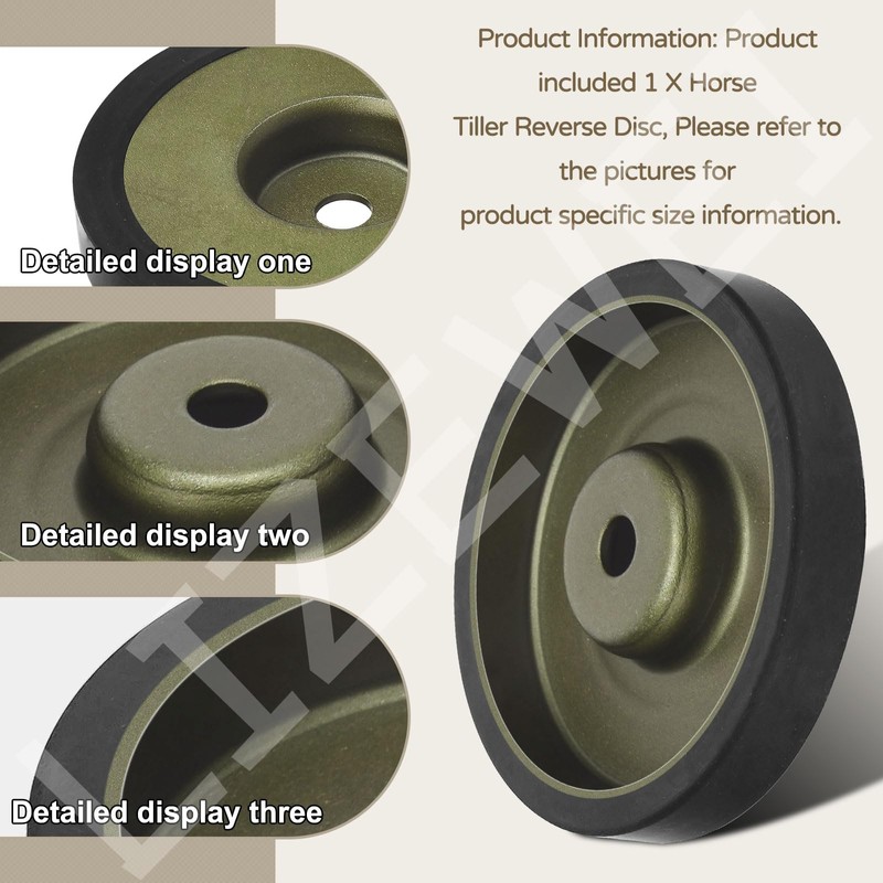 GW-2111 Horse Tiller Reverse Disc (3 3/4") for MTD/Troy Bilt