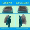 Extra Long Pin(31mm) Dog Grooming Brush Haired Dogs & Pet