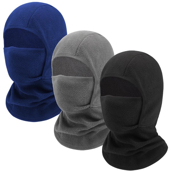 SIAEYINFY Kids Balaclava Face Mask,3 pcs Ski Face Covering Windproof