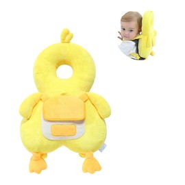 Umtiti Baby Safety Cushion for Walking & Crawling, Toddlers Adjustable Backpack,Cute Duck (CA)