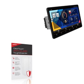 BoxWave Screen Protector Compatible with Cidava Universal Double Din Car Stereo (13.3 in) - ClearTouch Anti-Glare ToughShield 9H (2-Pack), Anti-Glare 9H Tough Flexible Film Screen Protector