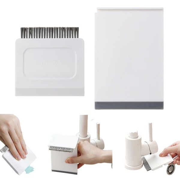 Ouliget Kitchen Sink Squeegee and Countertop Brush,3 in 1 Mini