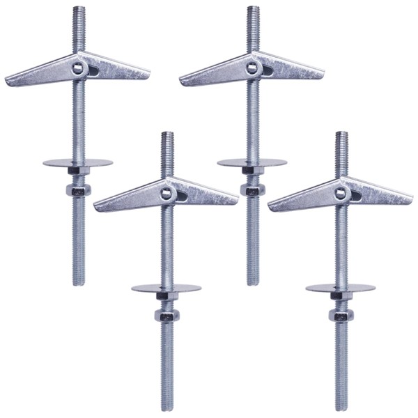 (4pcs) Wing Spring Toggle M5 Plasterboard Ceiling Spring Toggle Anchor