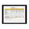 StoreSMART® - Black Document Frame (Window) - Letter-Size Pages -