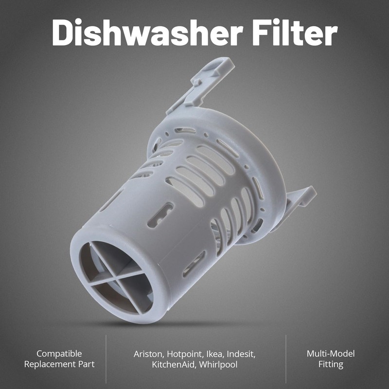 Reliapart Inner Central Filter for Whirlpool Dishwashers