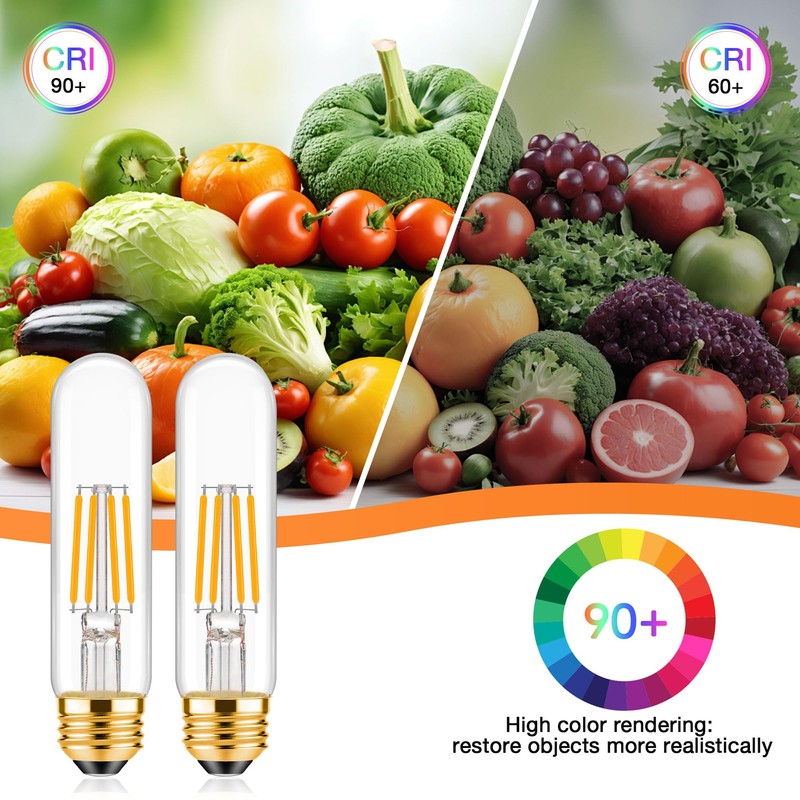 ToBeGreat T30 Light Bulbs 4 Watt Equivalent 40W Bulb E26