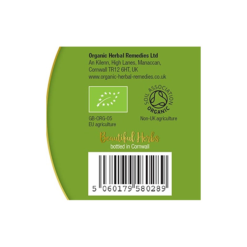 Organic Herbal Remedies Red Clover Tincture, 100 ml