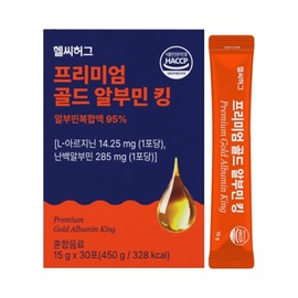 Healthy Hug Premium Gold Albumin King 15g x 30 packets / 헬씨허그 프리미엄 골드 알부민 킹 15g x 30포