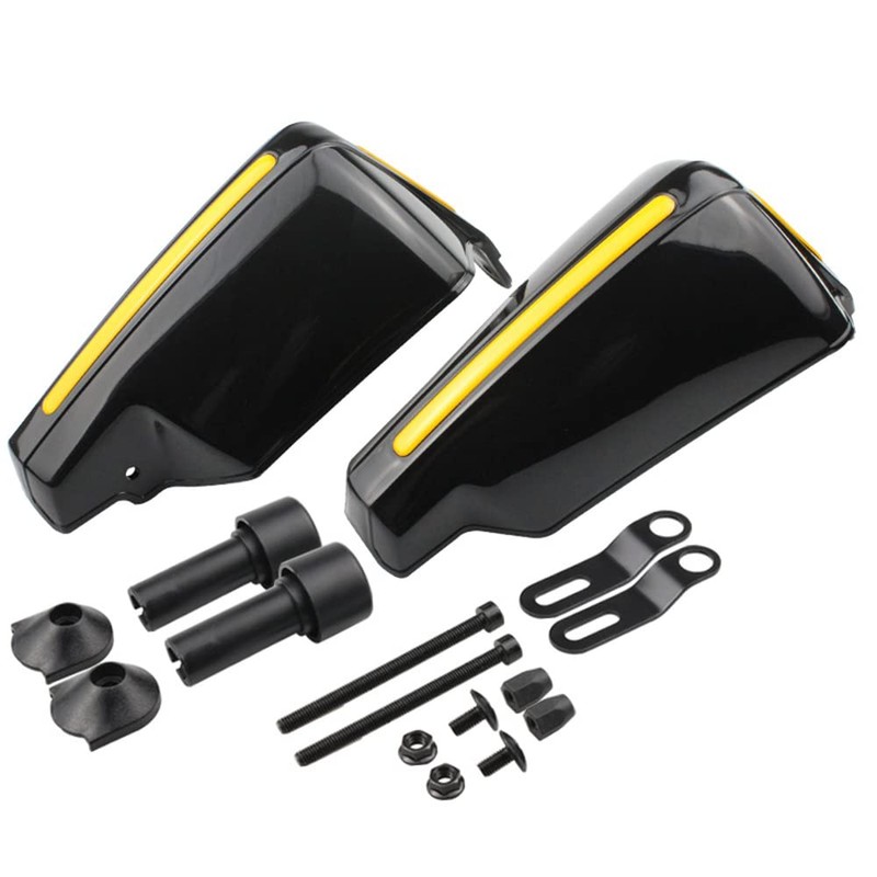 TOTMOX Motorcycle Handguard, Windshield Deflectors, Hand Guards Wind Cold or,
