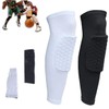 KOMBIUDA Crash Non-Slip Knee Protector Brace Honeycomb Design for Running