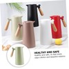 Ciieeo Small Insulated Pot 1l Thermal Kettle Wood Handle for