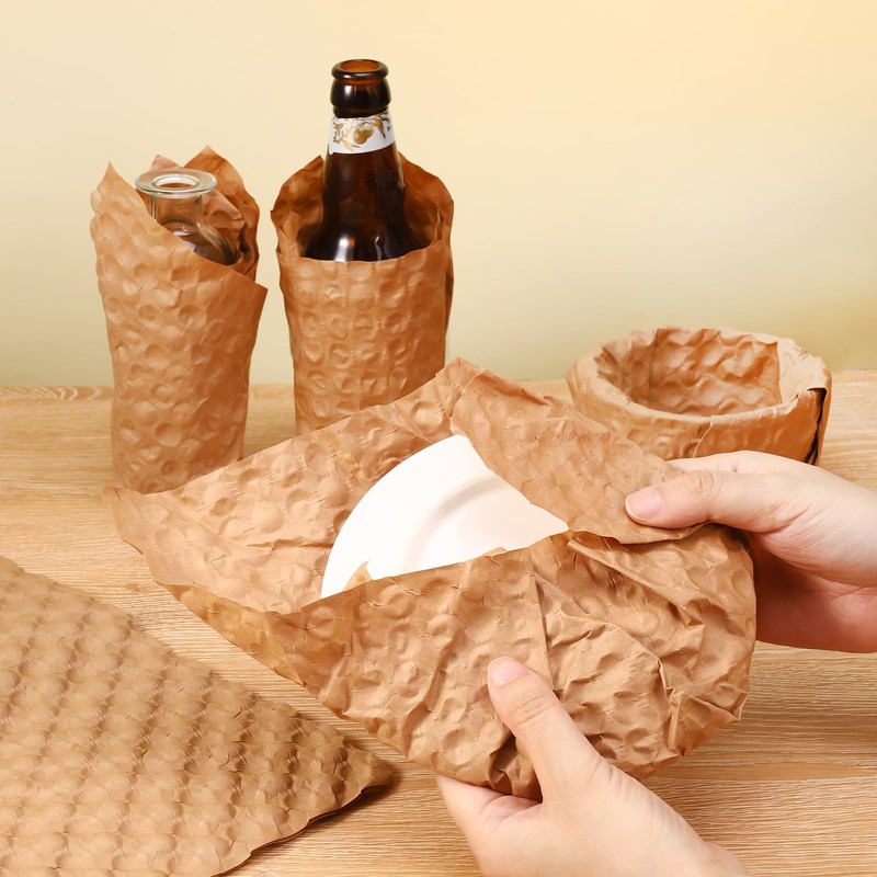 60 Sheet Paper Bubble Wrap, Cushioning Wrap 29 * 30