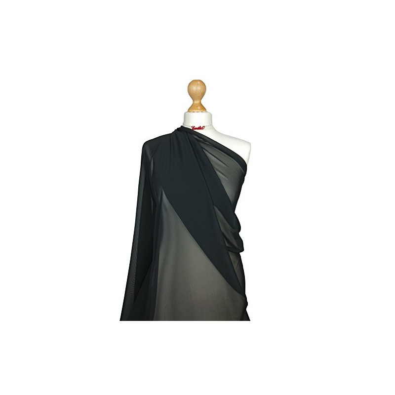 Premium Quality Chiffon Soft Polyester Sheer Fabric Dress Bridal Material