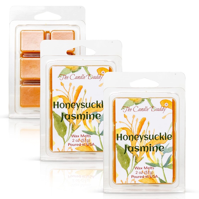 The Candle Daddy - Honeysuckle Jasmine - Floral Honeysuckle &