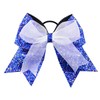 Rex Standard AH004 Hair Rubber Hair Accessories, Ribbon, Glitter, Cute,