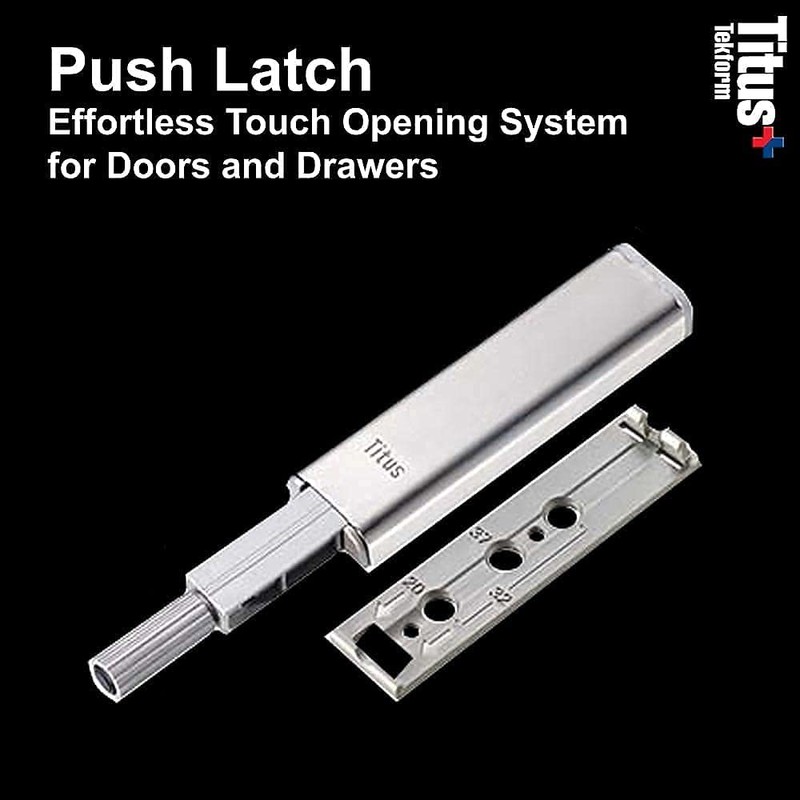 Titus+ PushLatch -Push to Open Door Latch,Push Open System for