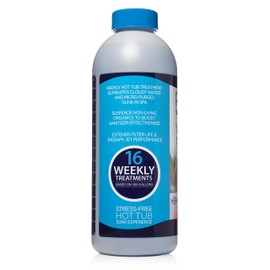 Purge Watercare 3in1 Weekly Hot Tub Cleaner & Cold Plunge Water Treatment - Cleaner, Clarifier, Enhancer - Standard & Inflatable Spa & Cold Plunge - Spa Chemicals Fresh Clean Water - Made in USA 32oz