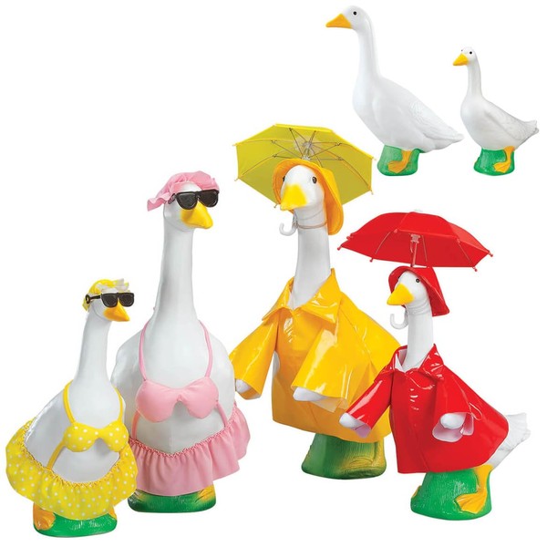 Fox Valley Traders Gaggleville™ Bikini & Raincoat Goose, Baby, Outfits