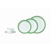 Waca Dessert Plate 195 mm Melamine Bistro green