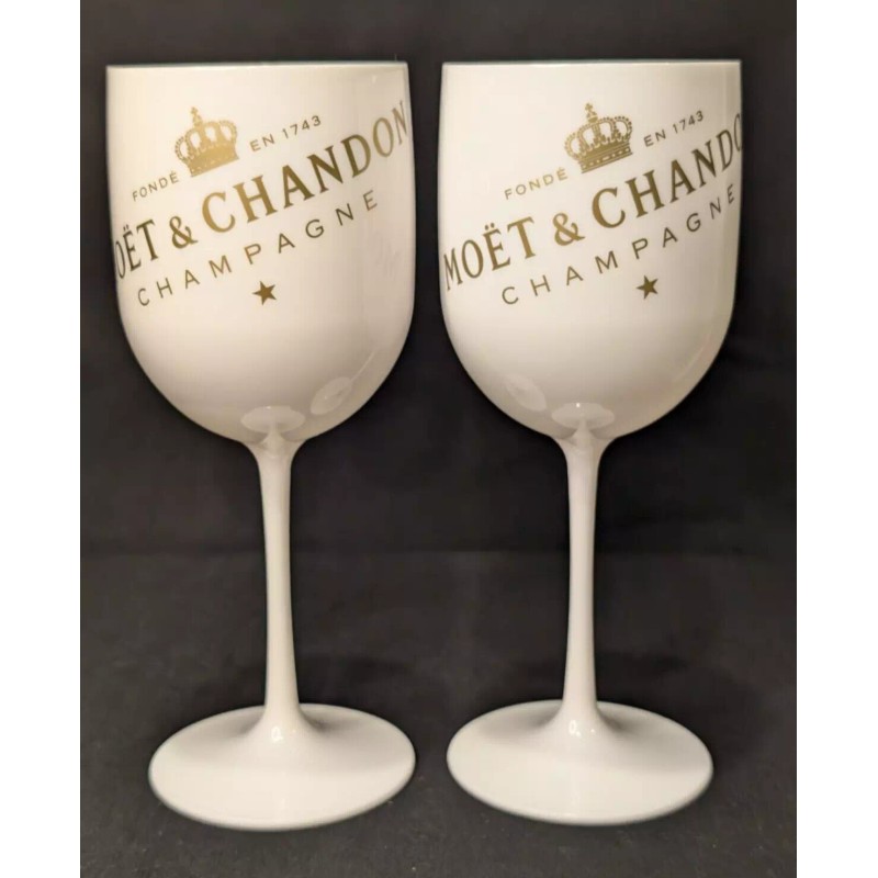 MOET Moët VIP Acrylic Champagne Cups – Set of 2,