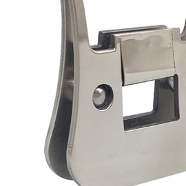 Amagogo Fly Tying Hackle Clamp Fly Tying Tool Feather Clamp Fittings Fly Tying Hackle Clip for Lure Making Supplies Angler Gifts Fly Tying Device