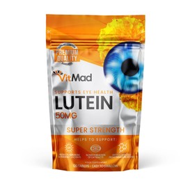 Lutein 50mg 120 Tablets - Supports Eye Health Supplement
