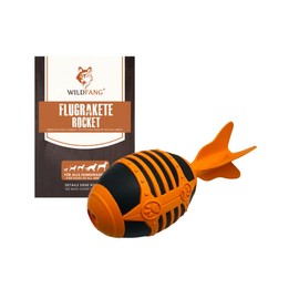 Wildfang® Hundespielzeug - 100% Naturkautschuk Kauspielzeug für Welpen und Hunde, Robust, Ungiftig, BPA-frei, Nahezu Unzerstörbar, Zahnreinigung, Kauknochen Welpen, Hundespielzeug für Welpen