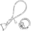 Bonito llavero de muñeca para mujer, accesorios de llavero de