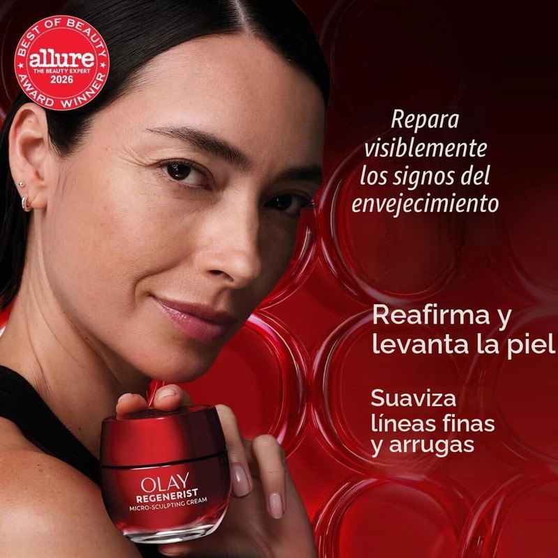Olay Regenerist humectante, Hidratante Facial, Face Moisturizer with Collagen Peptides,